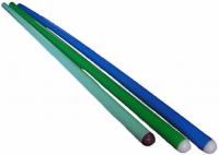 Гимнастическая палка стальная, 1 м, диаметр 25 мм