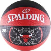 Баскетбольный мяч любительский "Spalding Chicago Bulls" 83-173z, размер 7