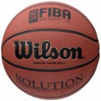 Баскетбольный мяч профессиональный "Wilson Solution" B0686X, размер 6