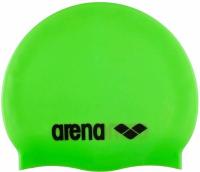 Шапочка для плавания Arena Classic SilIcone 9166265, зеленый, силикон