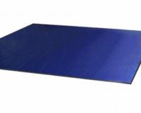 Ковер борцовский одноцветный Totalbox, 10х10 м (толщина матов 4 см)