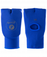 Накладки на кисть, хлопок, синий