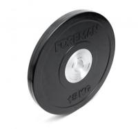 Диск бампированный обрезиненный Foreman FM\BM-15KG, черный