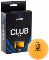 Мяч для настольного тенниса Torres Club 2*TT0013, 6 штer