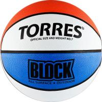 Баскетбольный мяч любительский "Torres Block" B00077, размер 7