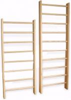 Гимнастическая стенка деревянная, 2600х800х150 мм