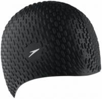Шапочка для плавания Speedo Bubble Cap 8-709296817-937, черный, силикон