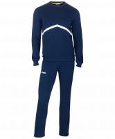 Тренировочный костюм детский JCS-4201-091, хлопок, темно-синий/белый