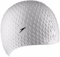 Шапочка для плавания Speedo Bubble Cap 8-709296817-926, белый, силикон