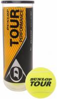 Теннисный мяч Dunlop Tour Performance 3B 602198, 3 штуки