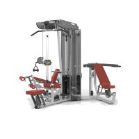 3-х стековая мультистанция с тяговой колонной AeroFit ES3000+ES3000OPT