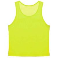 Манишка односторонняя сетка на блочках желтая р 50