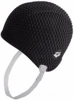 Шапочка для плавания Arena Gauffre 9101050, черный, резина