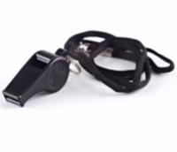 Свисток пластиковый Mitre A9116SA1, с шариком