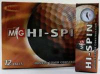 Мяч для гольфа MG Hi-Spin, 3 штуки