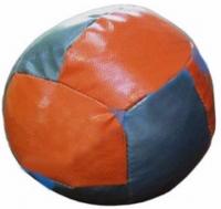 Мяч набивной М740Г 4 кг, тент, оранжево-голубой