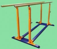 Брусья гимнастические мужские М414Г, со стеклопластиковыми жердями