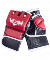 Перчатки для MMA Wasp Red, к/з, S