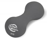 Гантель неопреновая Lite Weights 2953NP, 3 кг (1 шт)