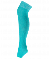 Гетры для танцев GS-201, хлопок, 45 см, бирюзовый