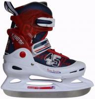 Коньки ледовые раздвижные Action PW-214, размер 26-29