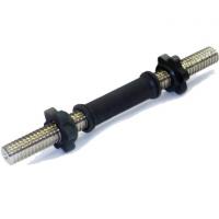 Гриф/гантели Barbell, с обрезиненной ручкой, замок гайка Кетлера, L=37 см, d=30 мм
