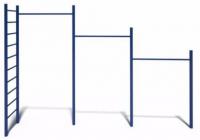 Лестница с 3-х уровневым турником