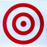 Щит для метания мяча в цель навесн. на стенку гимн.700*700мм. из оргстекла 12мм.