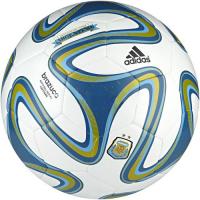 Футбольный мяч любительский "Adidas WC2014 Capitano AFA" G83974, размер 5
