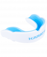 Капа детская Karate MGX-003 kr, с футляром, белый/синий, детская