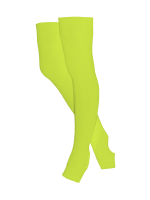 Гетры гимнастические разогревочные Stella Lime, шерсть, 50 см