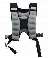 Жилет-утяжелитель WT-301, серый, 10 кг