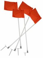 Флажки угловые для футбола, 4 штуки