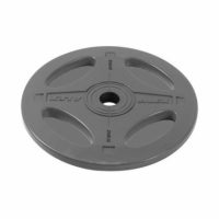 Диск олимпийский обрезиненный Alex P-RO-2.5K, черный, 2.5 кг