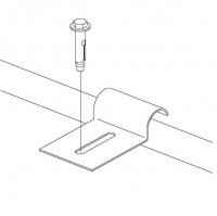 Крепление  для футбольных ворот (2 шт) бетон-асфальт