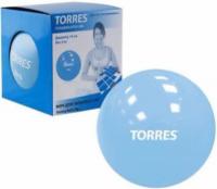 Мяч для пилатеса Torres YL00142 2 кг, резина, диаметр 14 см, голубой