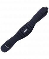 Пояс для фитнеса  SU-311, анатомический, текстиль, черный