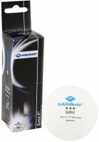 Мяч для настольного тенниса Donic-Schildkroet Super 3*** 608340, 3 штуки