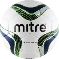 Футбольный мяч тренировочный "Mitre Ultimatch" BB8015WNB, размер 5