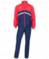 Костюм парадный детский JS-4401-921, полиэстер, темно-синий/красный/белый