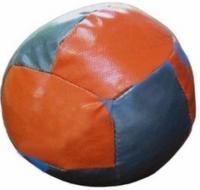 Мяч набивной М738Г 2 кг, тент, оранжево-голубой