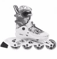 Коньки роликовые раздвижные Action PW-118, размер 38-41