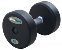 Гантели фиксированные Torres FM\GRD-14KG, обрезиненные INEX, 14 кг