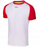 Футболка футбольная JFT-1011-012, белый/красный, детская