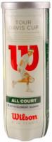 Теннисный мяч Wilson Tour Davis Cup WRT106000, 3 штуки