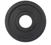 Диск обрезиненный Foreman FM\RUBO-1.25KG, черный