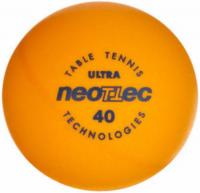 Мяч для настольного тенниса Neottec Ultra, 6 штук