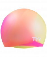 Шапочка для плавания Tie Dye Junior Swim Cap, силикон, LCSJRTD/173, оранжевый