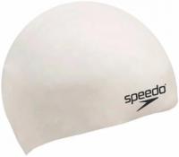 Шапочка для плавания Speedo Molded SilIcone Cap 8-709840003, белый, силикон