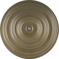 Диск здоровья 28 см, металл, золотистый